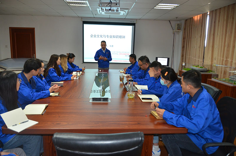 Wanhao Space Structure Corporate Culture and Professional Knowledge Training