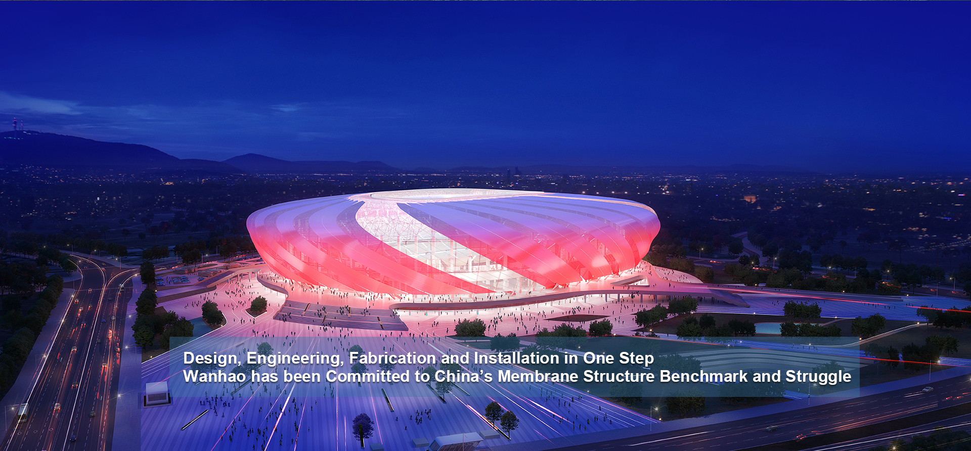 ETFE Transparent Membrane Structure