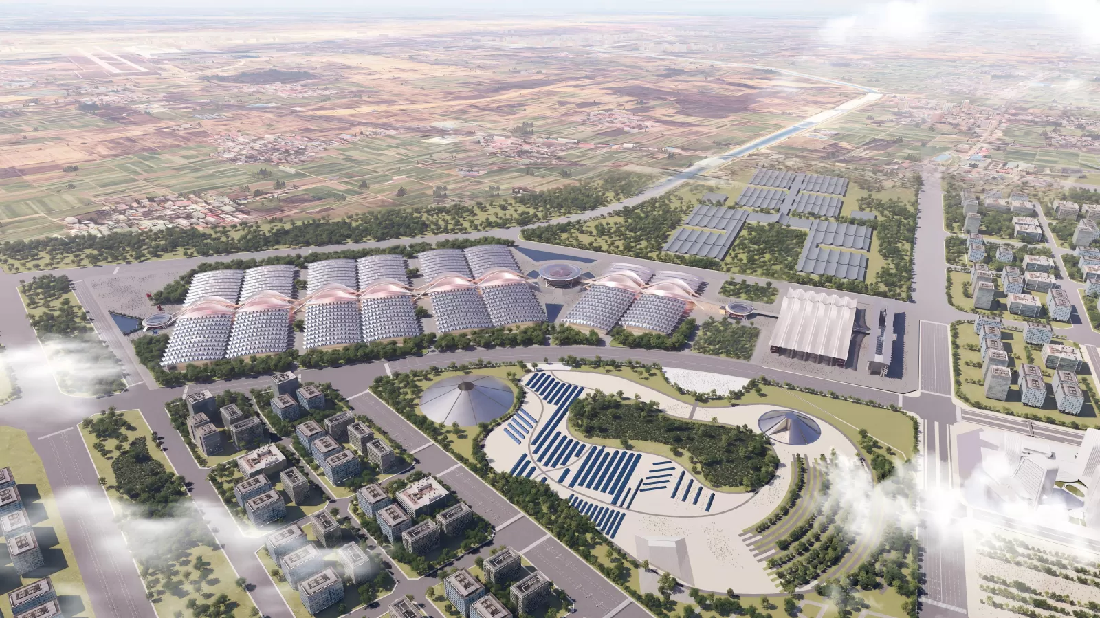 ETFE Transparent Membrane Structure