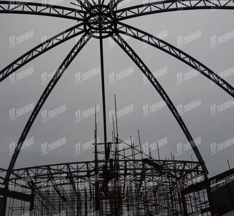 Tianhua Large Stage Shaped Steel Structure Project