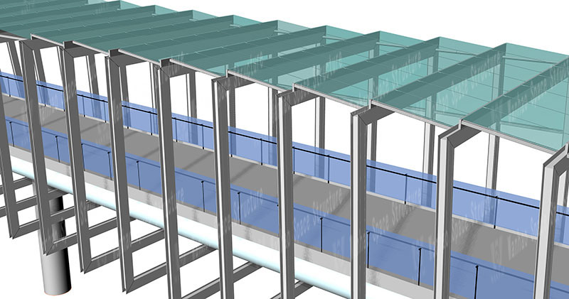 Three Pavilions and One City ETFE Corridor Membrane Structure Project in Shenzhen Longgang Completed