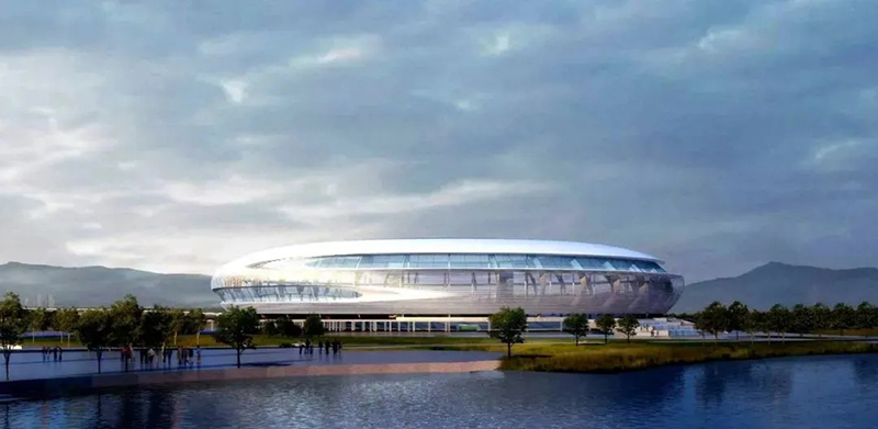 [UFO stamping] 2021 Universiade Dongan Lake Stadium steel structure capped