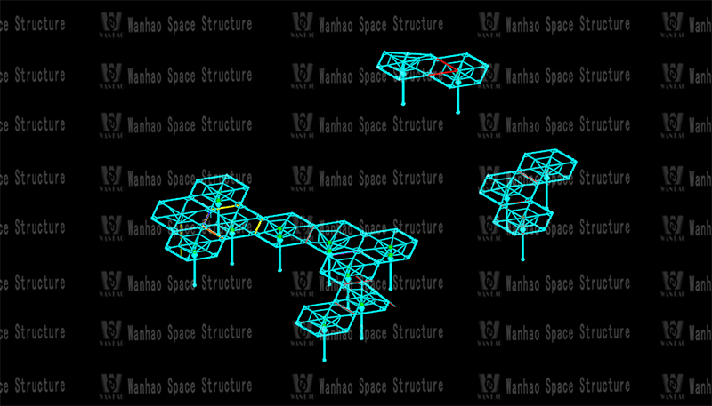 Umbrella-shaped PTFE membrane structure project of Wuxiang Subway Station