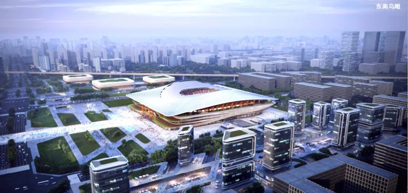 ZHA New Work — Xi'an International Football Center