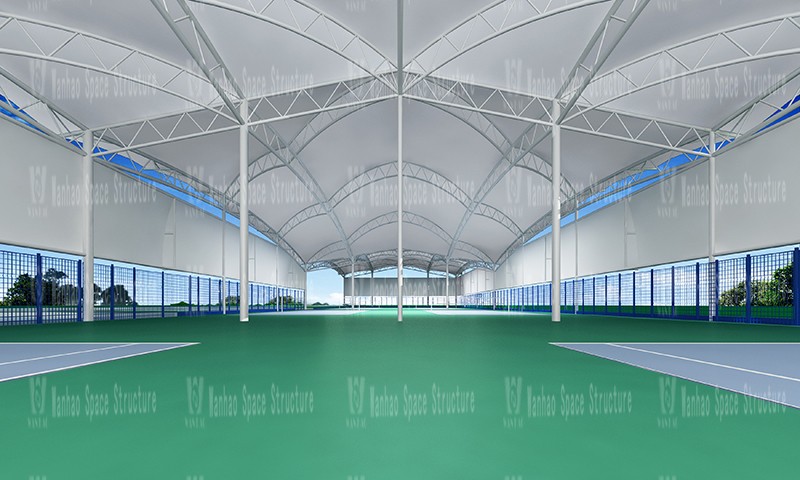 Ningbo (Yinzhou) Tennis Center Sunshade Membrane Structure Project Phase II Project