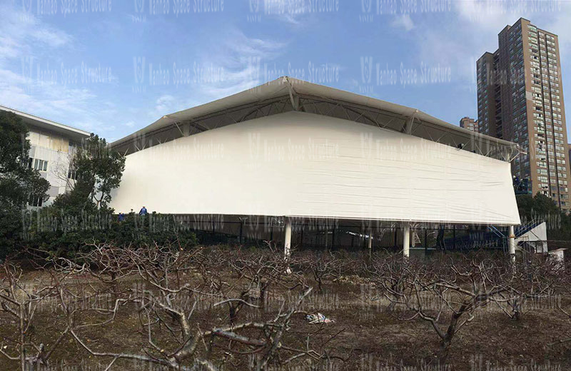 Ningbo (Yinzhou) Tennis Center Sunshade Membrane Structure Project Phase II Project