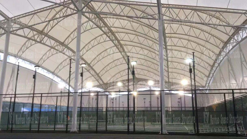 Ningbo (Yinzhou) Tennis Center Sunshade Membrane Structure Project Phase II Project