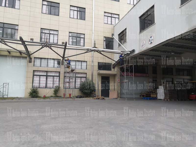 Ningbo Zhongtian home canopy project completed