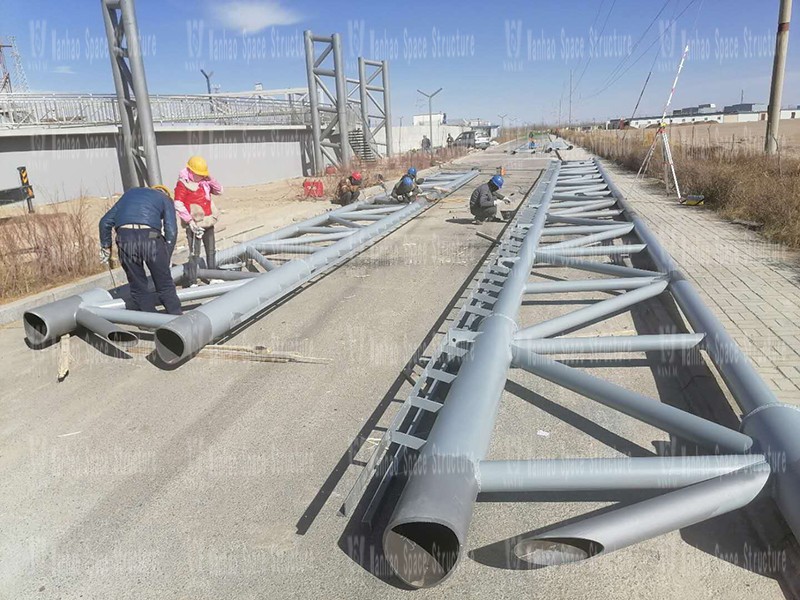 Insulation membrane structure project of sewage pond of industrial sewage plant in Kunlun Industrial Zone of Golmud Industrial Park