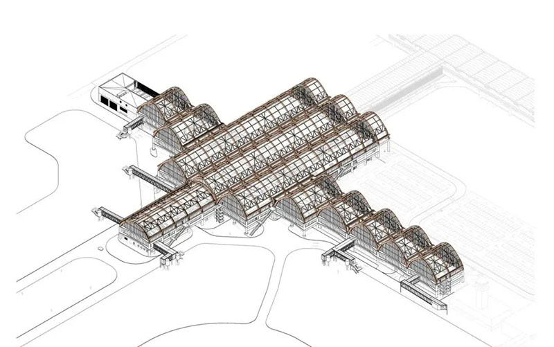 [Timber structure] Cebu Airport Terminal