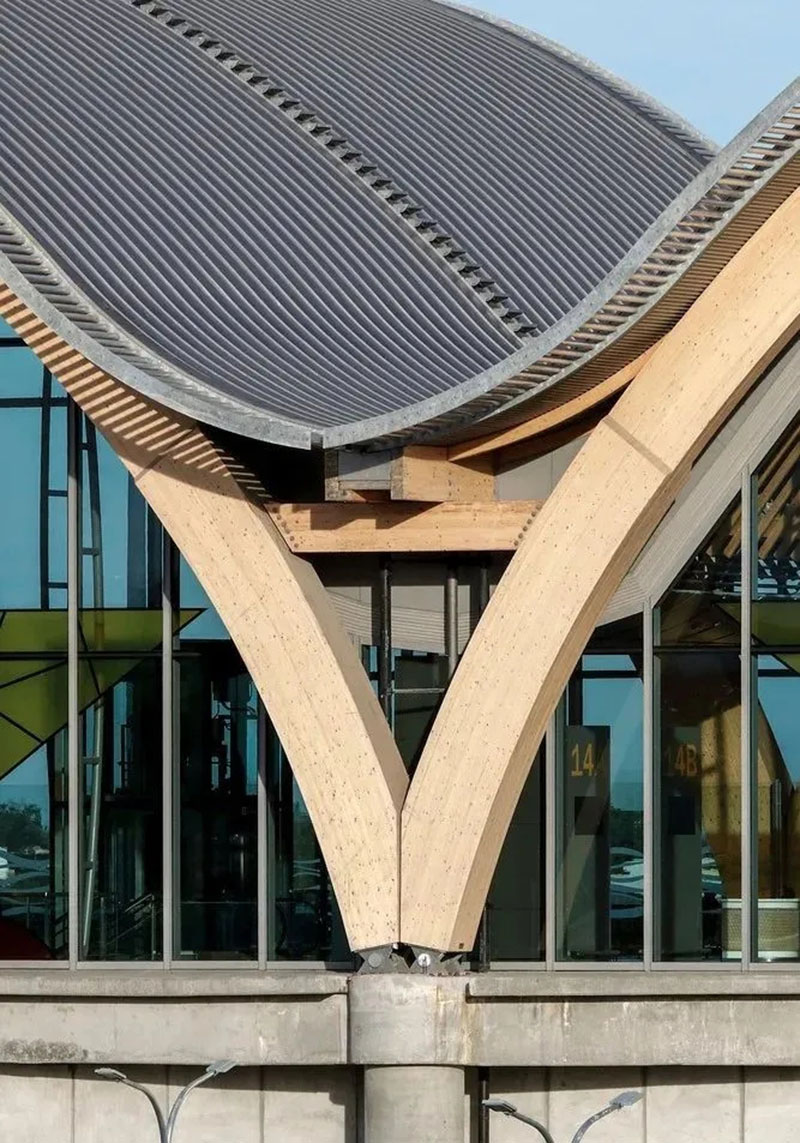 [Timber structure] Cebu Airport Terminal