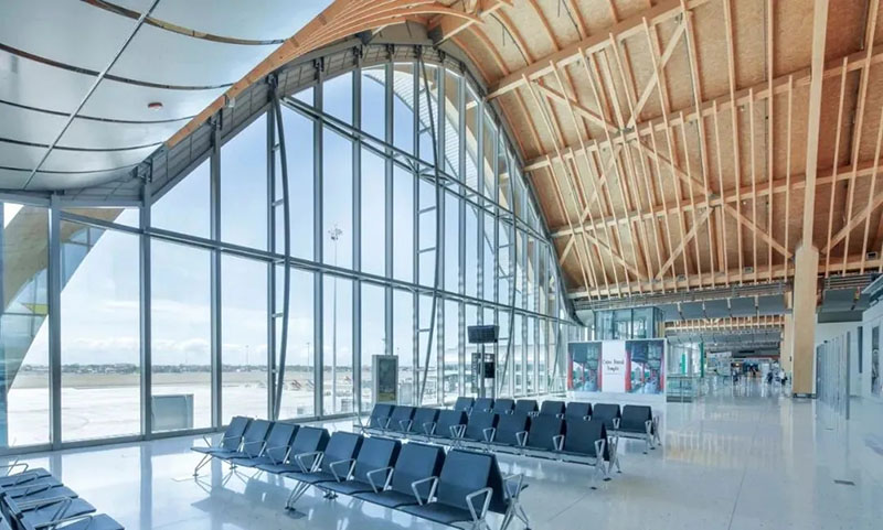 [Timber structure] Cebu Airport Terminal