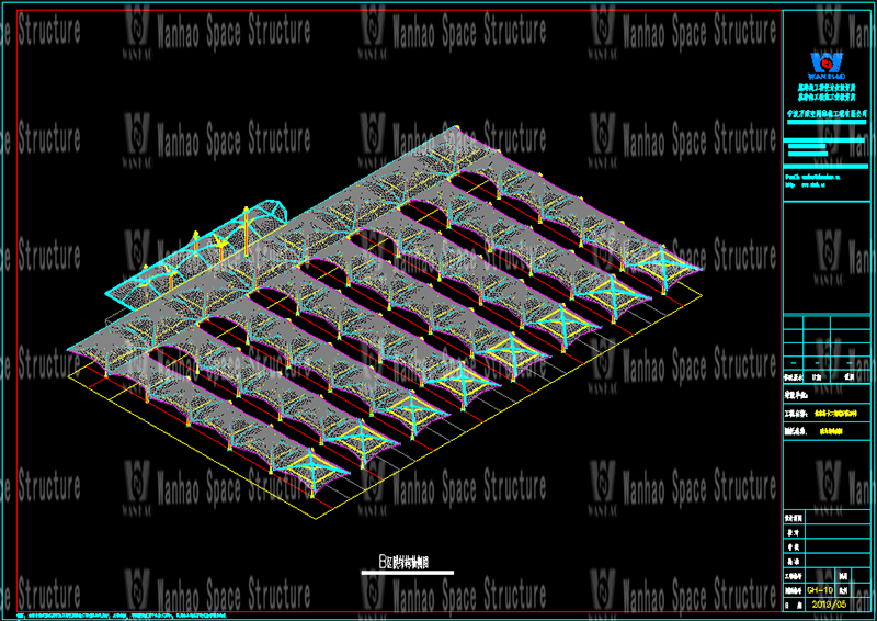 The Membrane Structure Project (Phase II) of the Tourism Poverty Alleviation Infrastructure Project (Phase II) of Ulan County Chaka Scenic Spot