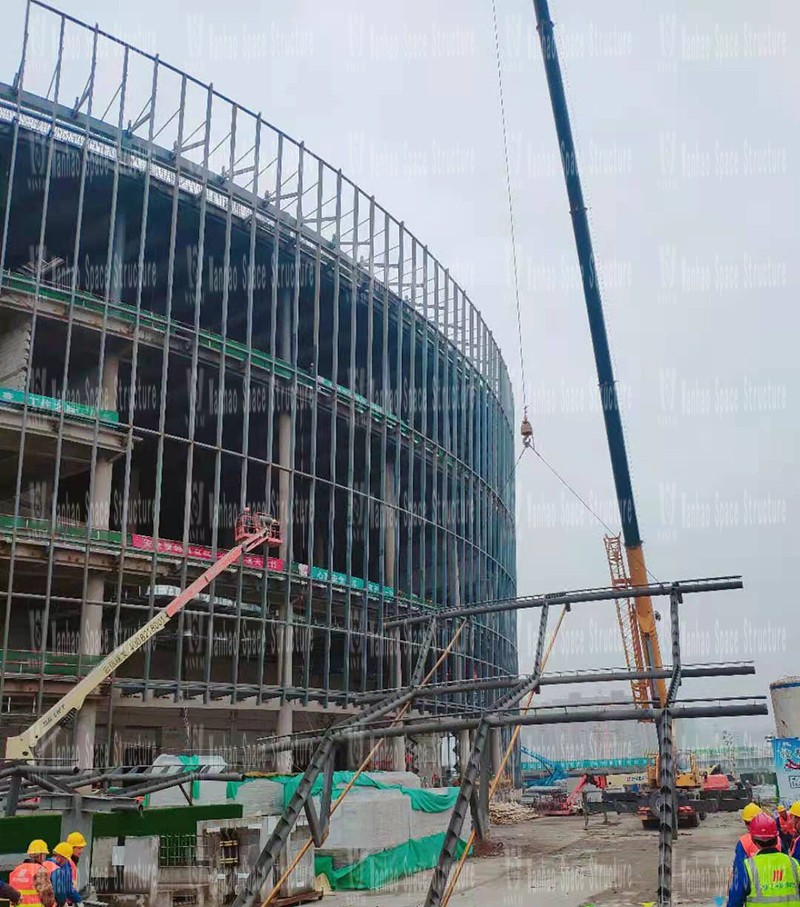 Shaoxing International Convention and Exhibition Center Phase I B Area Conference Center PTFE Membrane Structure Project