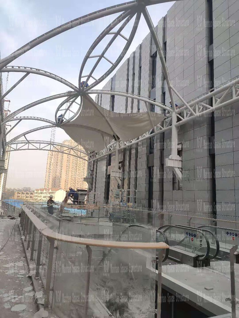 Xintai Excellence·Fortune Plaza membrane structure project completed