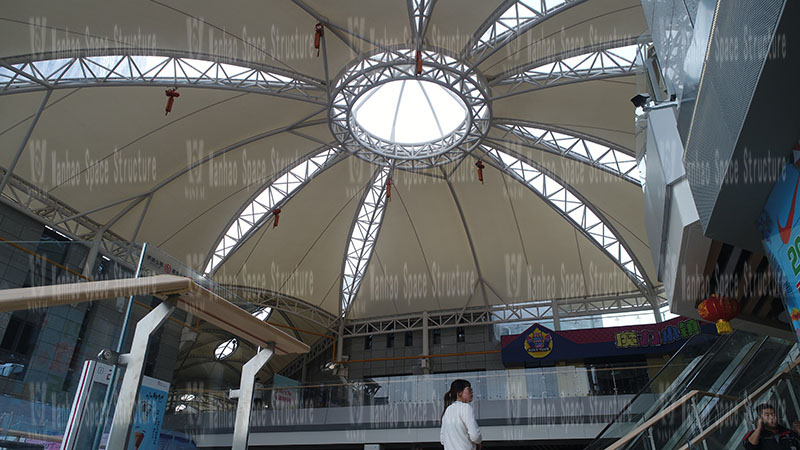 Xintai Excellence·Fortune Plaza membrane structure project completed