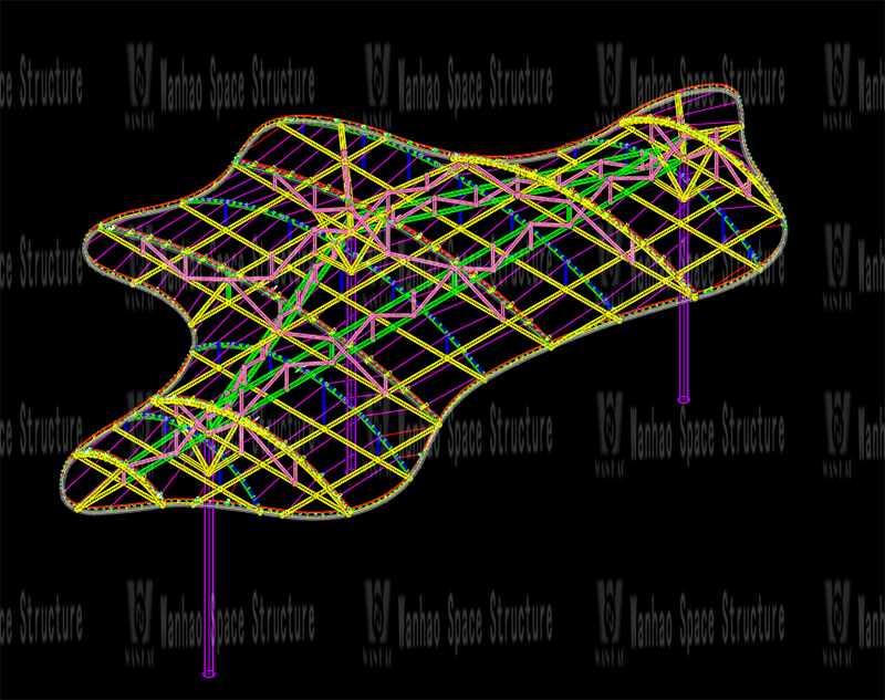 Changsha Guitang Sponge Demonstration Park Construction Project ETFE Membrane Structure Project