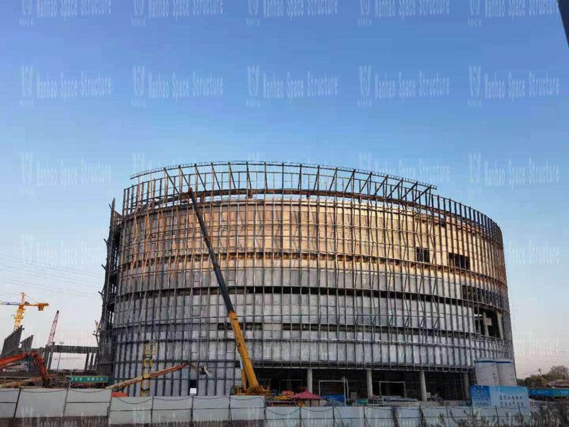 Shaoxing International Convention and Exhibition Center Phase I B District Conference Center PTFE facade mesh membrane project completed