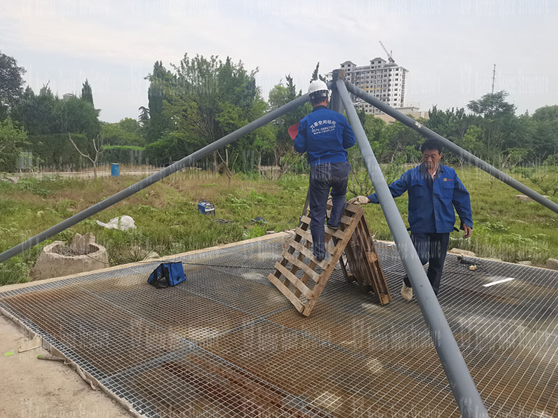 Bozhou sewage treatment plant phase I oxidation ditch seal upgrading project started construction