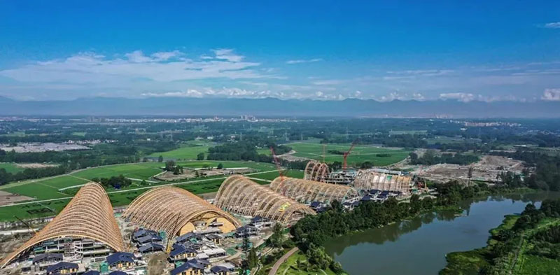 【Glulam ETFE】Tianfu Agricultural Expo Park