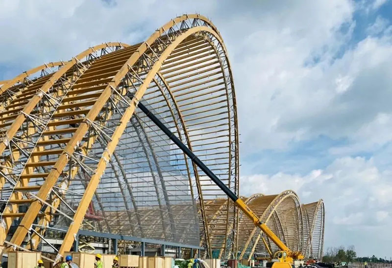 【Glulam ETFE】Tianfu Agricultural Expo Park