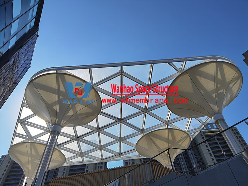 Taizhou Dabanqiao ETFE Air Pillow Sky Screen Project