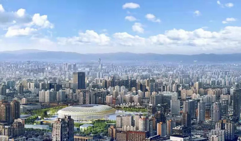 Beijing Workers' Sports Reconstruction is speeding up