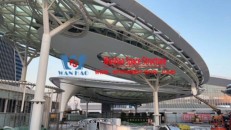 Shanghai-Tong Railway Zhangjiagang Station Local Auxiliary Project is nearing completion