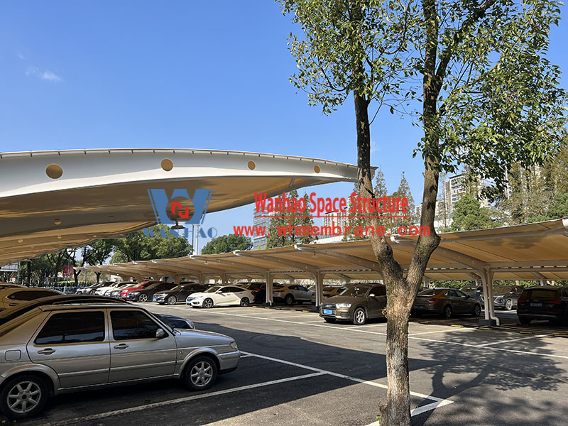 Renovation and Upgrading Project of Sunshade in North Gate Parking Lot of Ningbo University