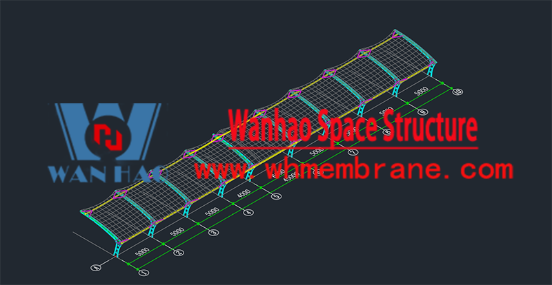 Renovation and Upgrading Project of Sunshade in North Gate Parking Lot of Ningbo University