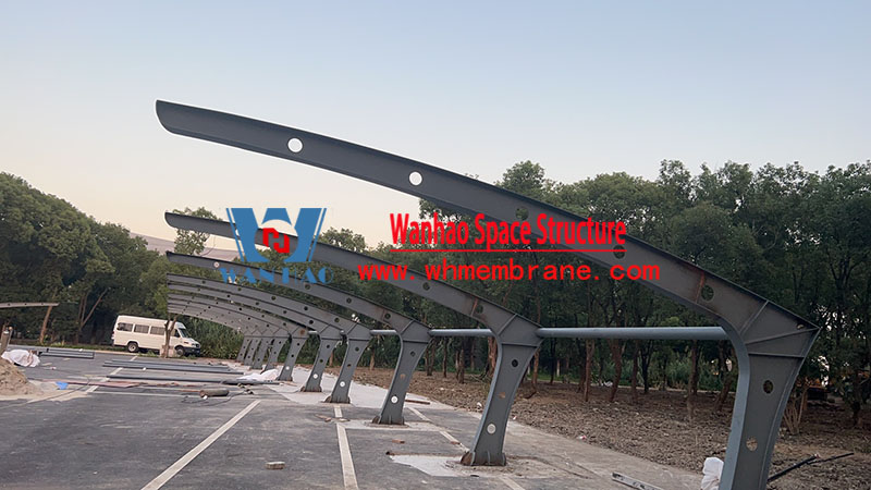 Renovation and Upgrading Project of Sunshade in North Gate Parking Lot of Ningbo University