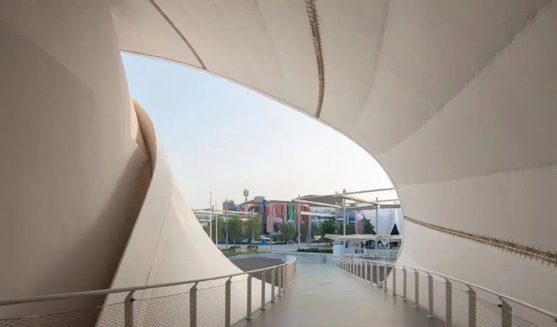 Simplicity and Flow-Luxembourg Pavilion at Dubai Expo