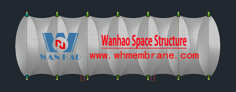 Wanhao 2022 No. 1 bid-membrane structure project for outdoor sports venue reconstruction and expansion project of University of Nottingham Ningbo China