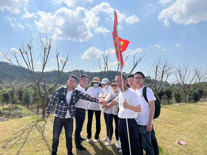 China Wanhao high-level team building activity - 40 km walk