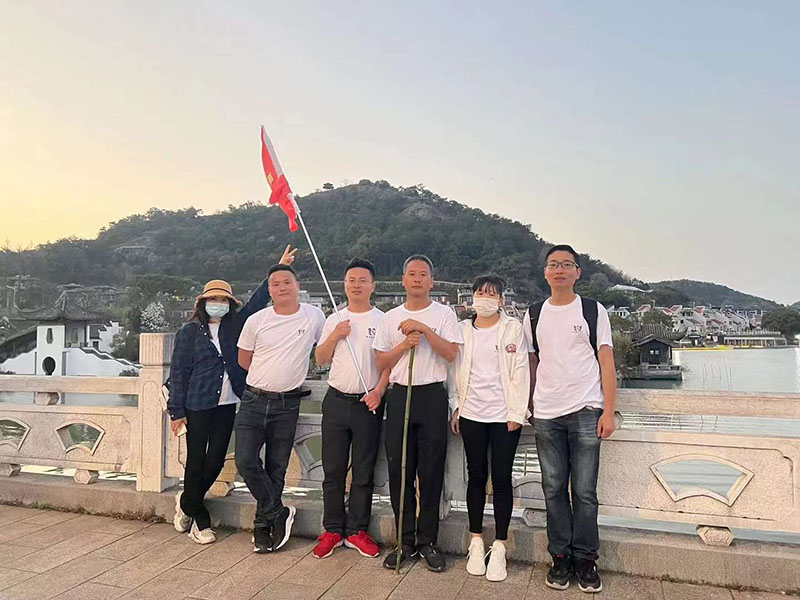 China Wanhao high-level team building activity - 40 km walk