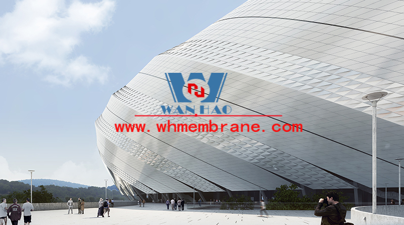 ETFE Roof Membrane Structure Project of Chongqing Longxing Football Stadium Project, the host venue of the 2023 Asian Cup