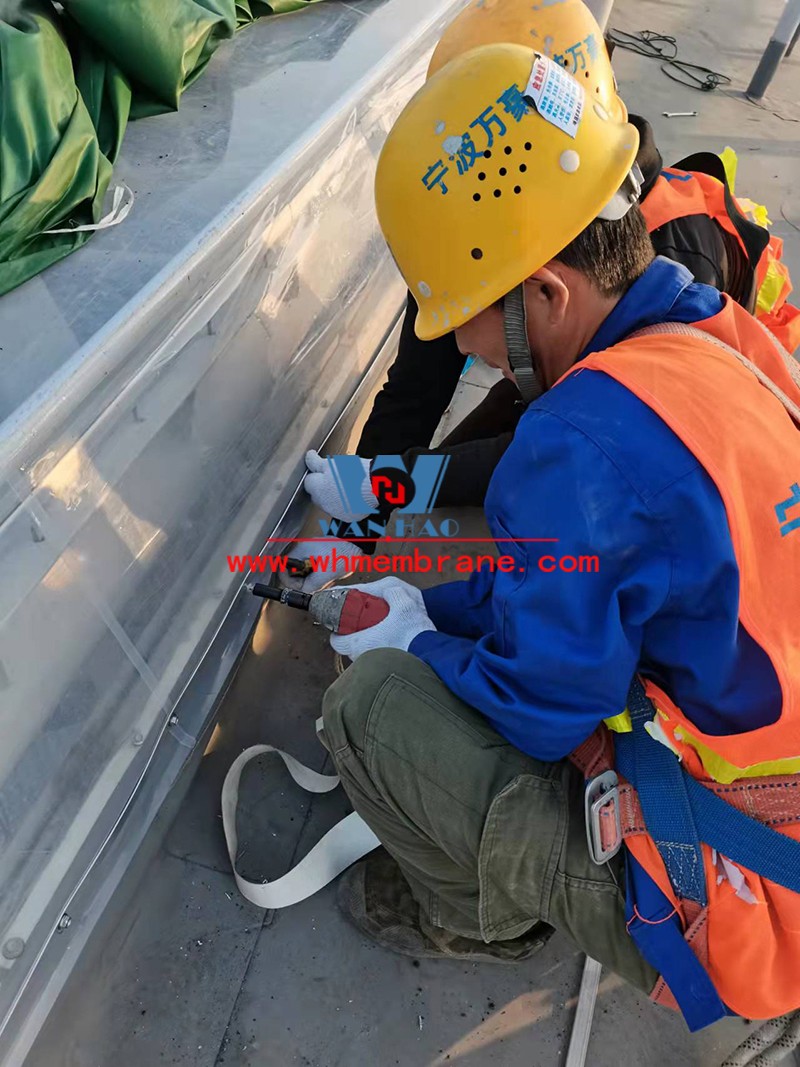 ETFE Roof Membrane Structure Project of Chongqing Longxing Football Stadium Project, the host venue of the 2023 Asian Cup