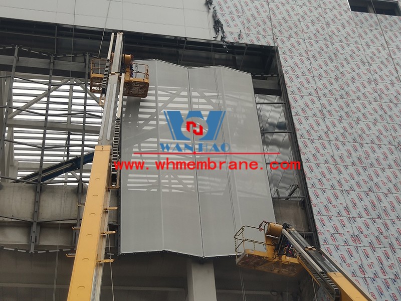 Shaoxing International Convention and Exhibition Center C1 exhibition hall curtain wall grid membrane project