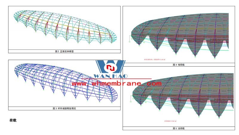 Wanhao 2022 No. 6 - Longquan Stadium Steel Membrane Structure Project