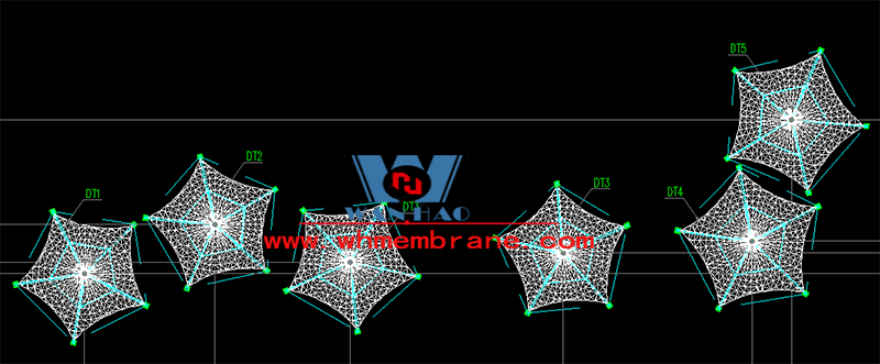 Wanhao 2022 Lot 9 - Shanghai Haichang Ocean Park steel membrane structure project