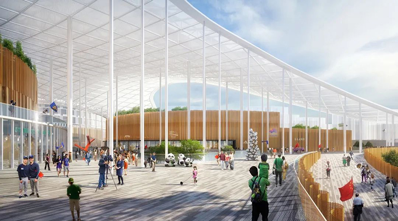 2022 of the most anticipated project | wing of the "cloud" : hangzhou baseball and softball sports cultural center in the Asian games