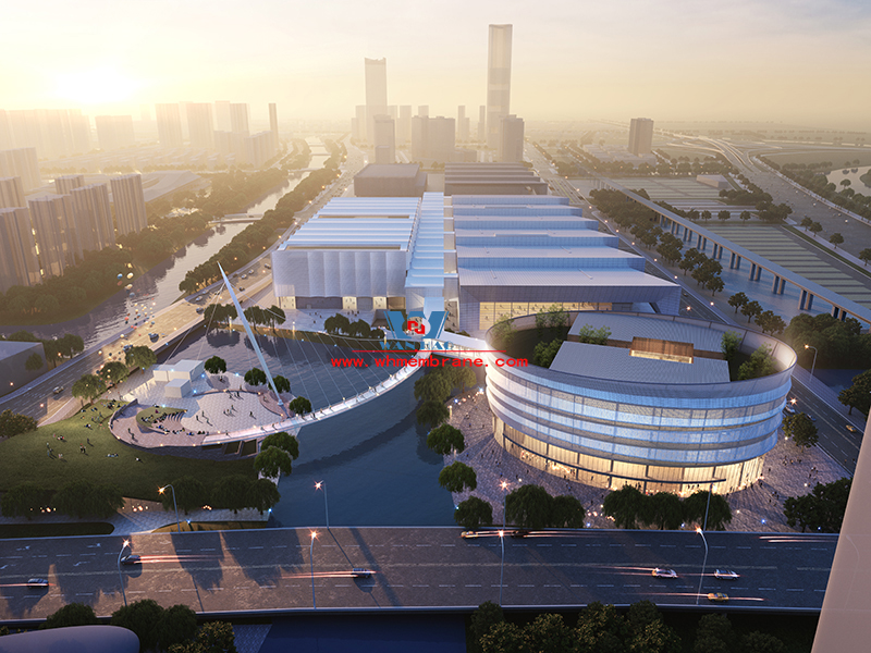 Shaoxing International Convention and Exhibition Center: a new landmark of the international textile capital exhibition and a new model of Hangzhou shaoxing City