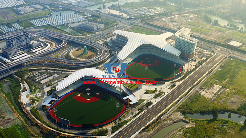 Membrane structure project of Hangzhou Asian Games baseball (soft) ball sports and cultural center