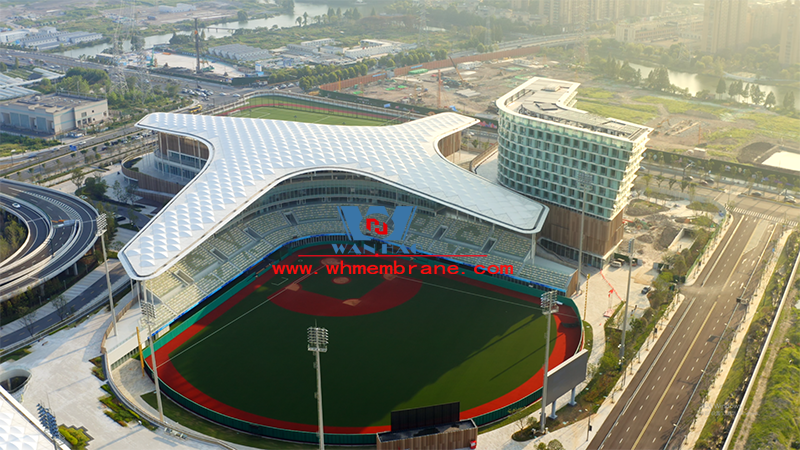 Membrane structure project of Hangzhou Asian Games baseball (soft) ball sports and cultural center