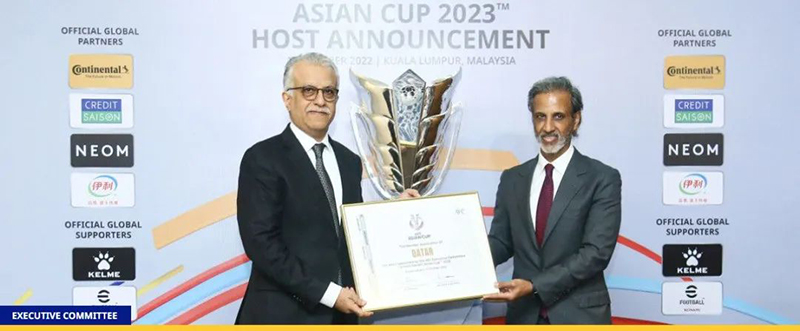 In 2023 Asian Cup, China moved to Qatar