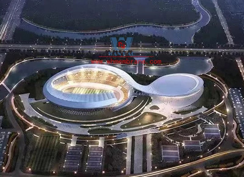 Wanhao - Xiangyang Olympic Sports Center latest project progress