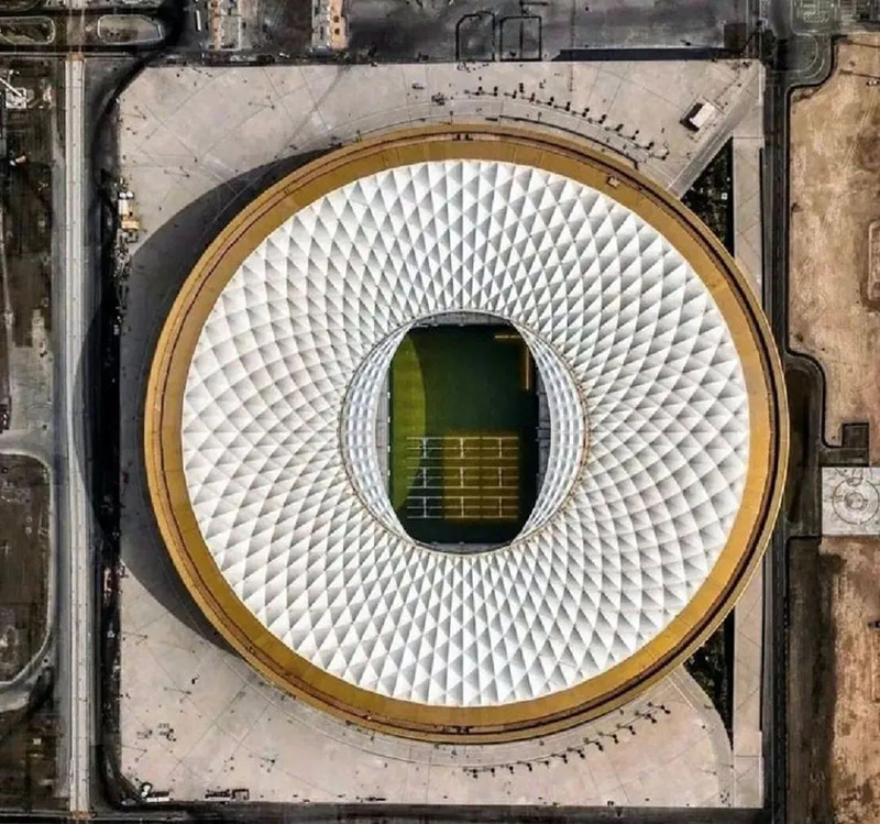 The Lusel Stadium at the Qatar World Cup