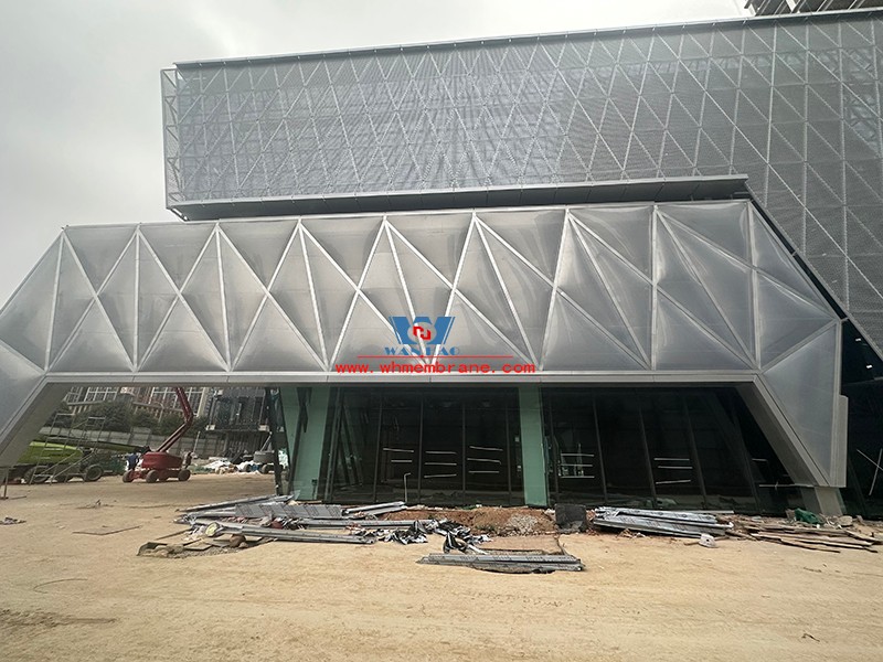 Zhongjian Jinyuanhui Square 10-3 Building membrane structure Project