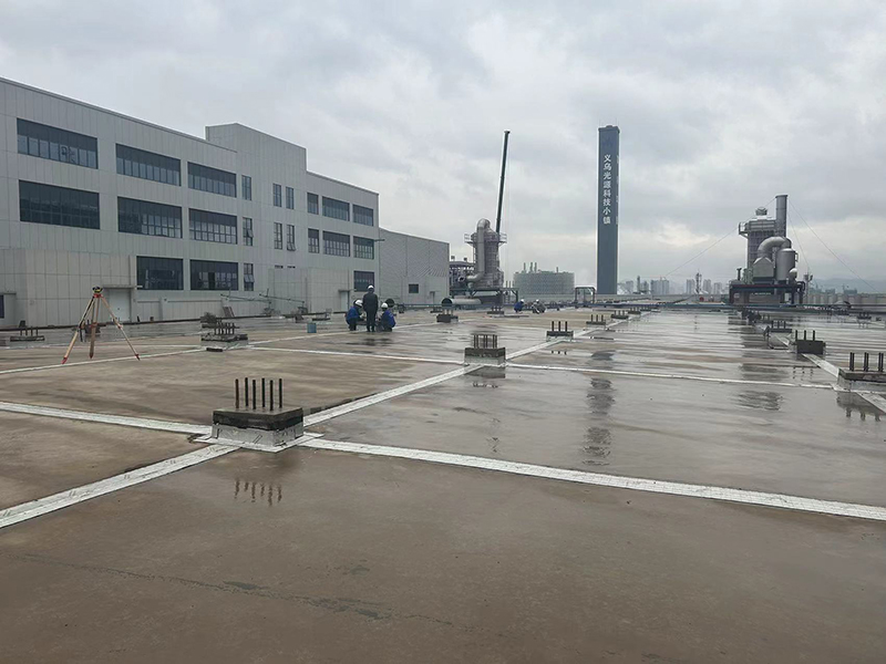 Zhejiang True Love Blanket Industry Technology Co., Ltd. plant three roof membrane structure project began construction