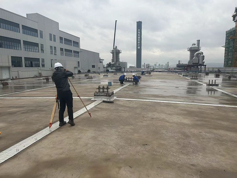 Zhejiang True Love Blanket Industry Technology Co., Ltd. plant three roof membrane structure project began construction